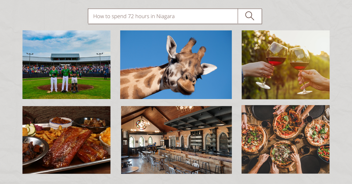 How to Spend 72 hours in Niagara Blog Image