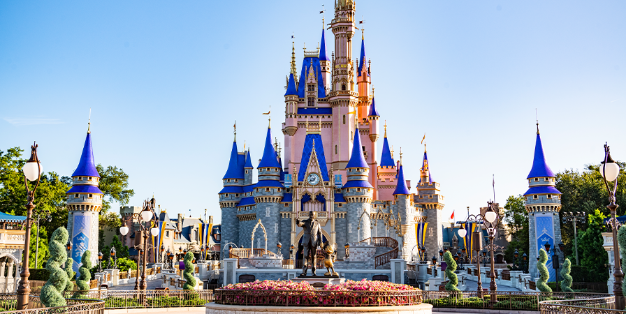 Cinderella's Castle in Disney's Magic Kingdom