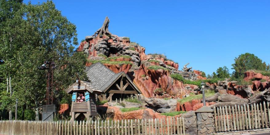 Splash Mountain at Disney World's Magic Kingdom