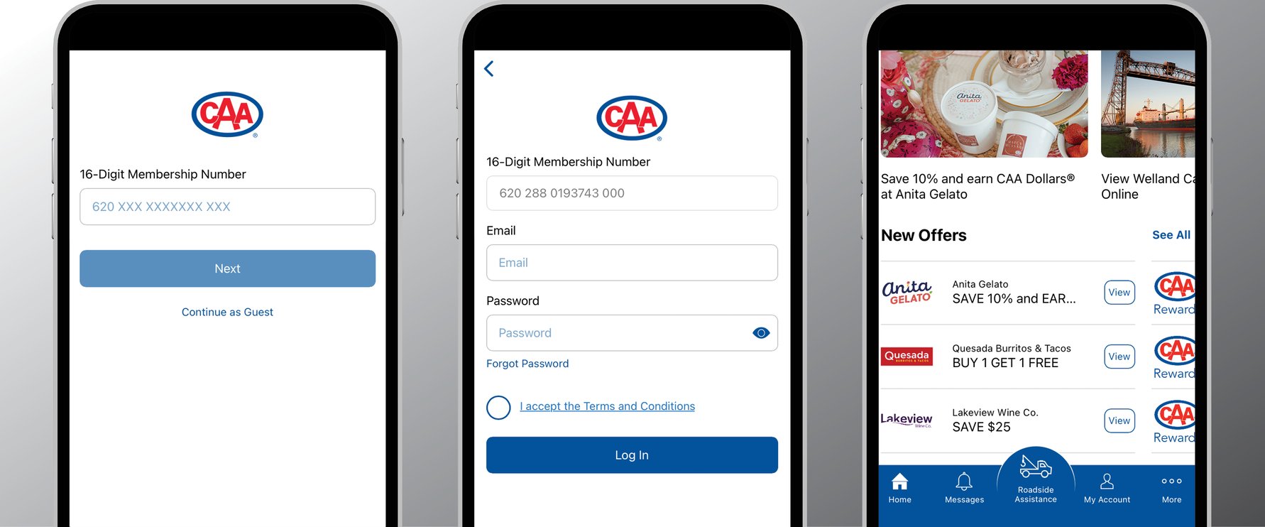 How to Request Roadside Assistance through the CAA Mobile App