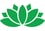 Green lotus icon representing relaxation travel style