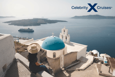 Celebrity Cruise Ship in Greece