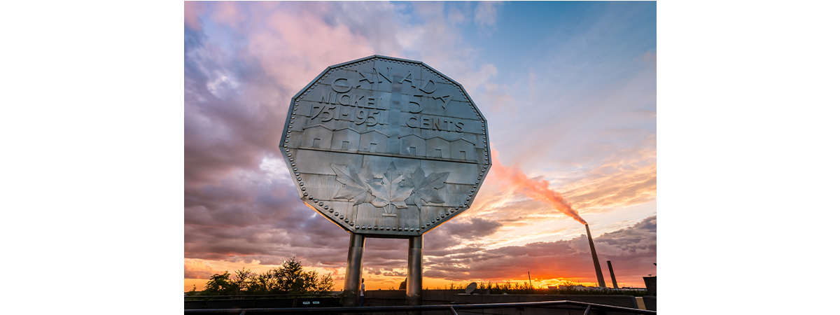 The Big Nickel in Sudbury, Ontario