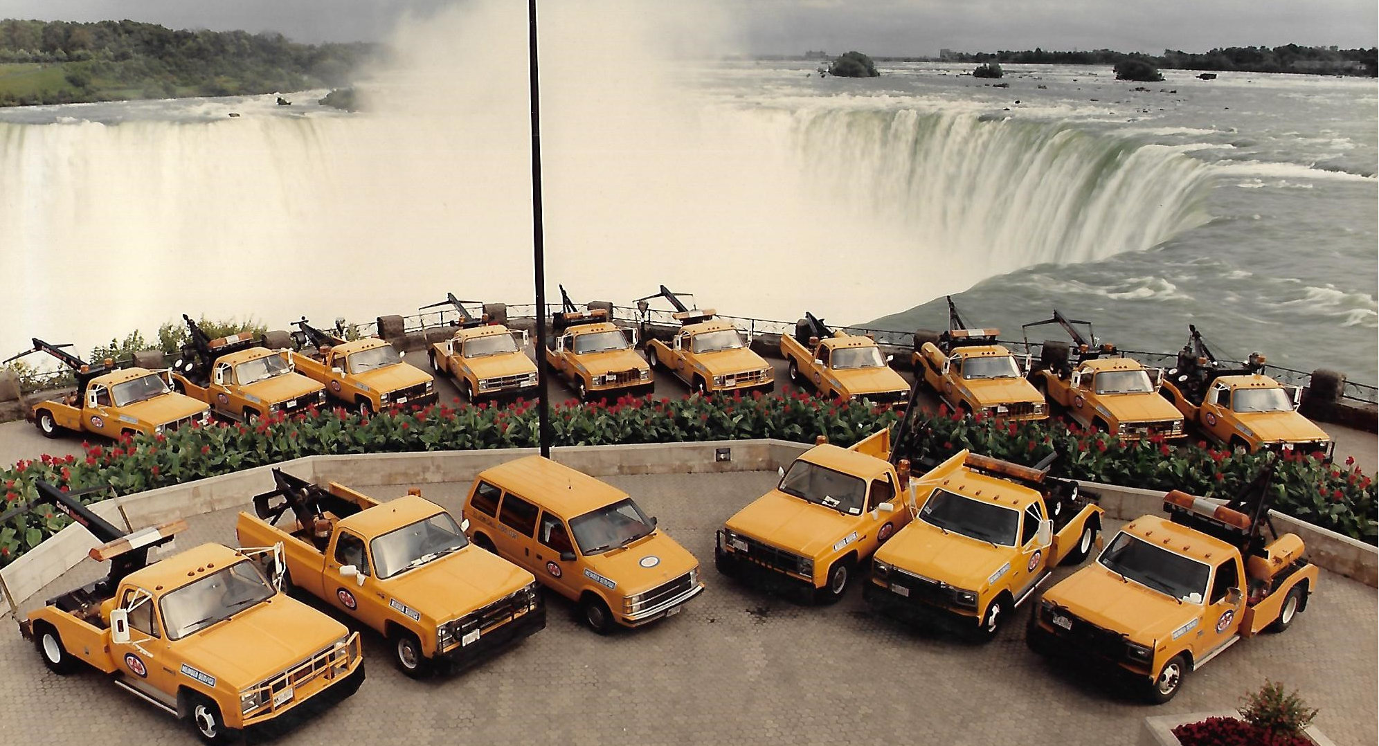 Yellow CAA Niagara Trucks-1