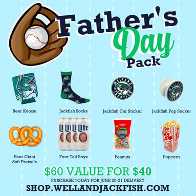 Welland Jackfish Father's Day gift pack