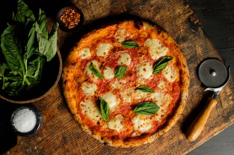 Margherita Pizza at Il Fornello